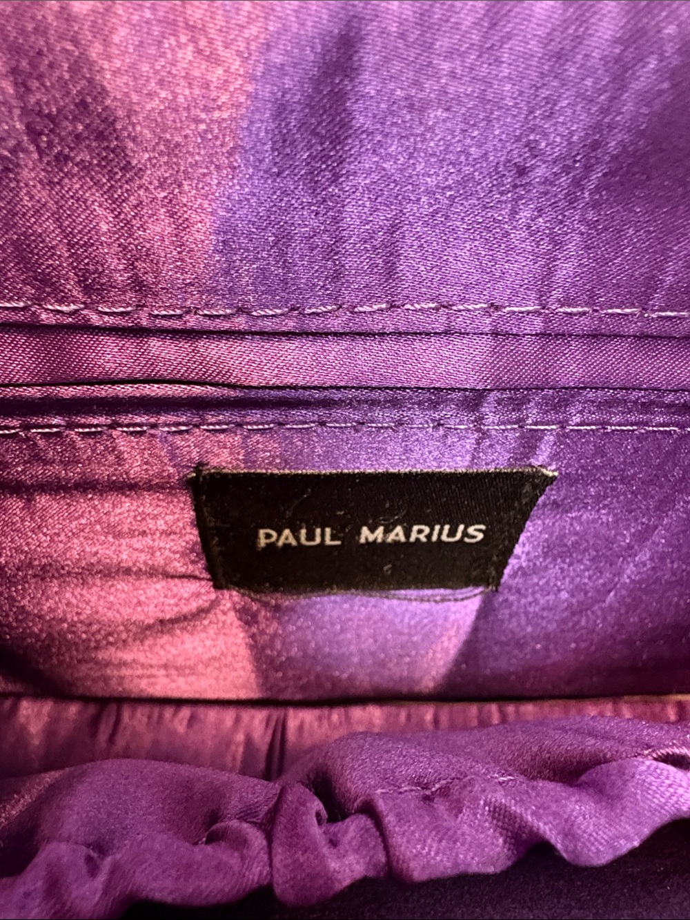 Paul Marius Beetle Mademoiselle George Satchel Crossbody Bag - Picture 9 of 10